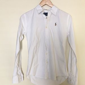 Like new slim fit polo button up